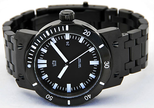Часовник UTS 2000m Diver PVD Version